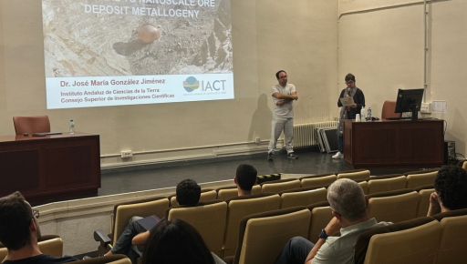 ‘Regional to Nanoscale Ore Deposit Metallogeny’, José María González Jiménez (Instituto Andaluz de Ciencias de la Tierra)