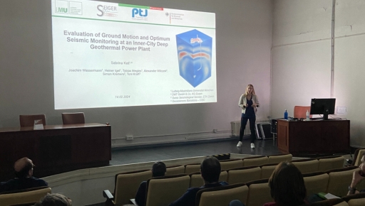 ‘Evaluation of Ground Motion and Optimum Seismic Monitoring at an Inner-City Deep Geothermal Power Plant’, by Sabrina Keil, researcher at Ludwig-Maximilians-University of Munich.